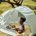 Plážový stan SPF40 LIEWOOD Cassie Proužky Pure Sky / Creme de la Creme | Lavly.cz