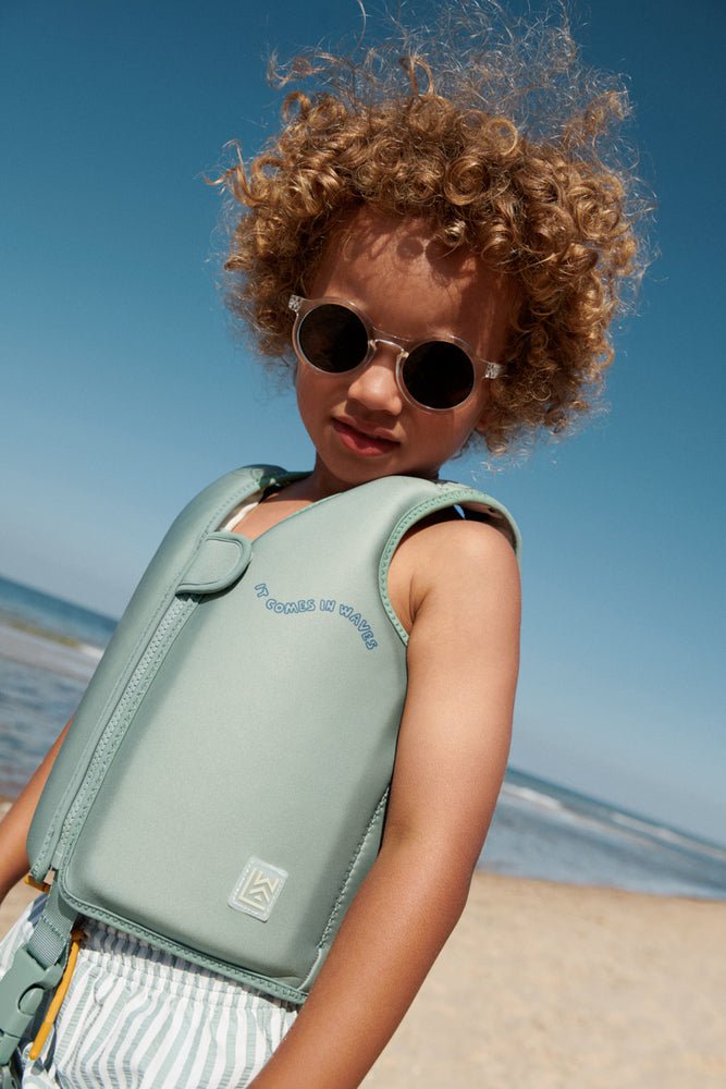 Plovací vesta LIEWOOD Dove It comes in waves / Peppermint | Lavly.cz