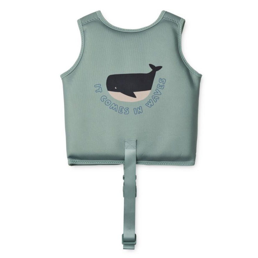Plovací vesta LIEWOOD Dove It comes in waves / Peppermint | Lavly.cz