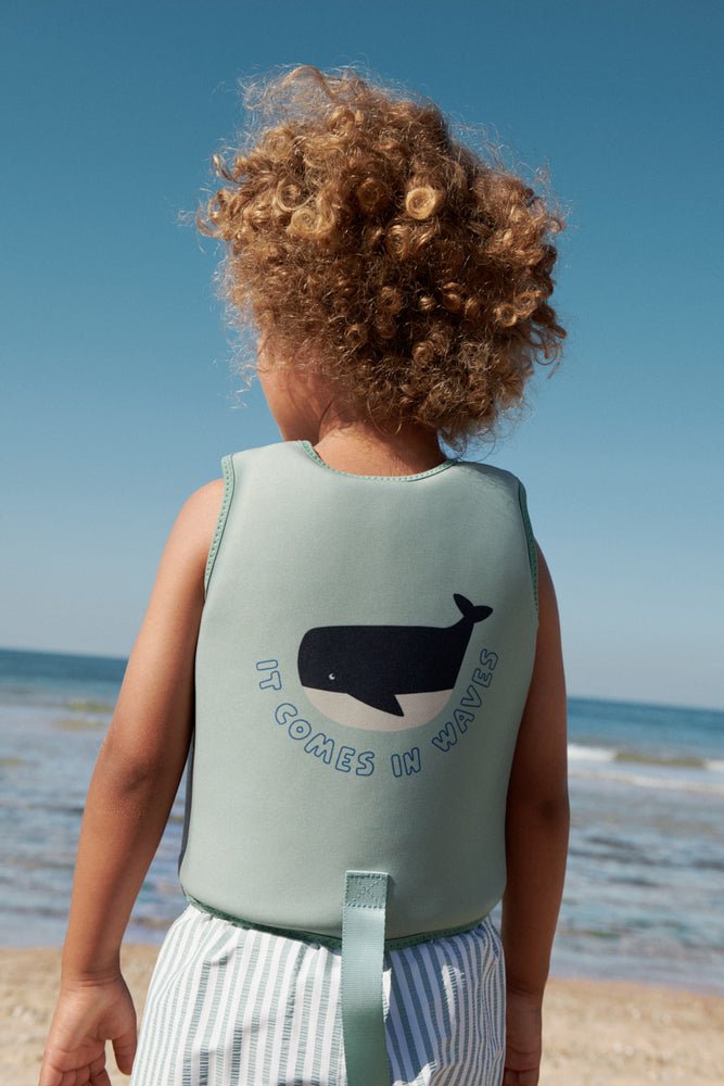 Plovací vesta LIEWOOD Dove It comes in waves / Peppermint | Lavly.cz