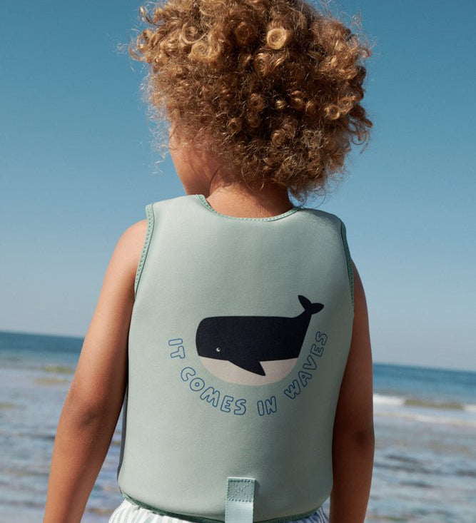 Plovací vesta LIEWOOD Dove It comes in waves / Peppermint | Lavly.cz