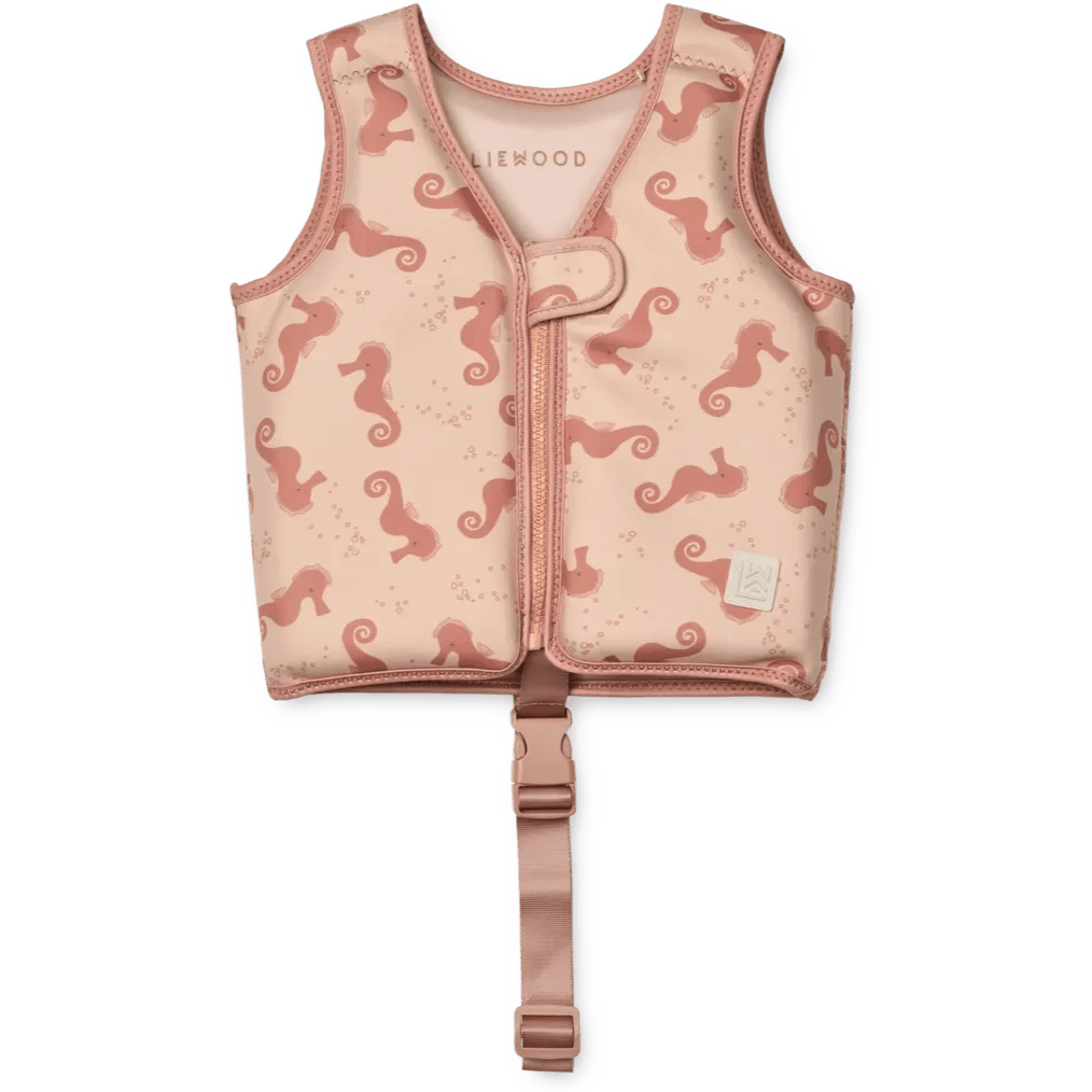 Plovací vesta LIEWOOD Dove Seahorse / Apple Blossom | Stylové doplňky pro děti a ženy | Lavly.cz