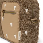 Přebalovací organizér STUDIO NOOS Brown Teddy Hearts | Lavly.cz