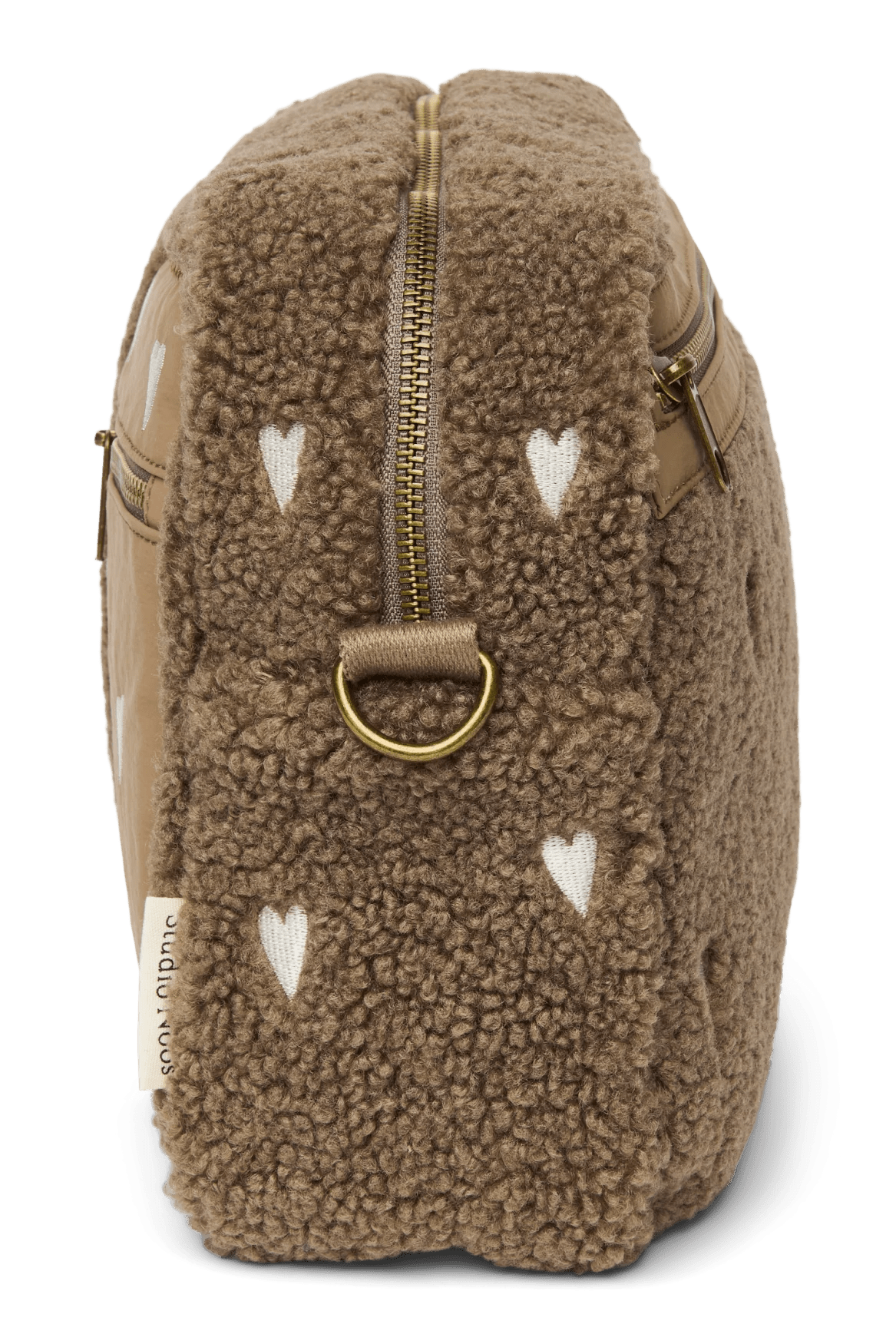 Přebalovací organizér STUDIO NOOS Brown Teddy Hearts | Lavly.cz