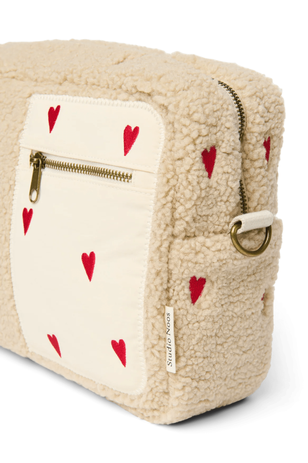 Přebalovací organizér STUDIO NOOS Ecru Teddy Hearts | Lavly.cz