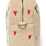 Přebalovací organizér STUDIO NOOS Ecru Teddy Hearts | Lavly.cz