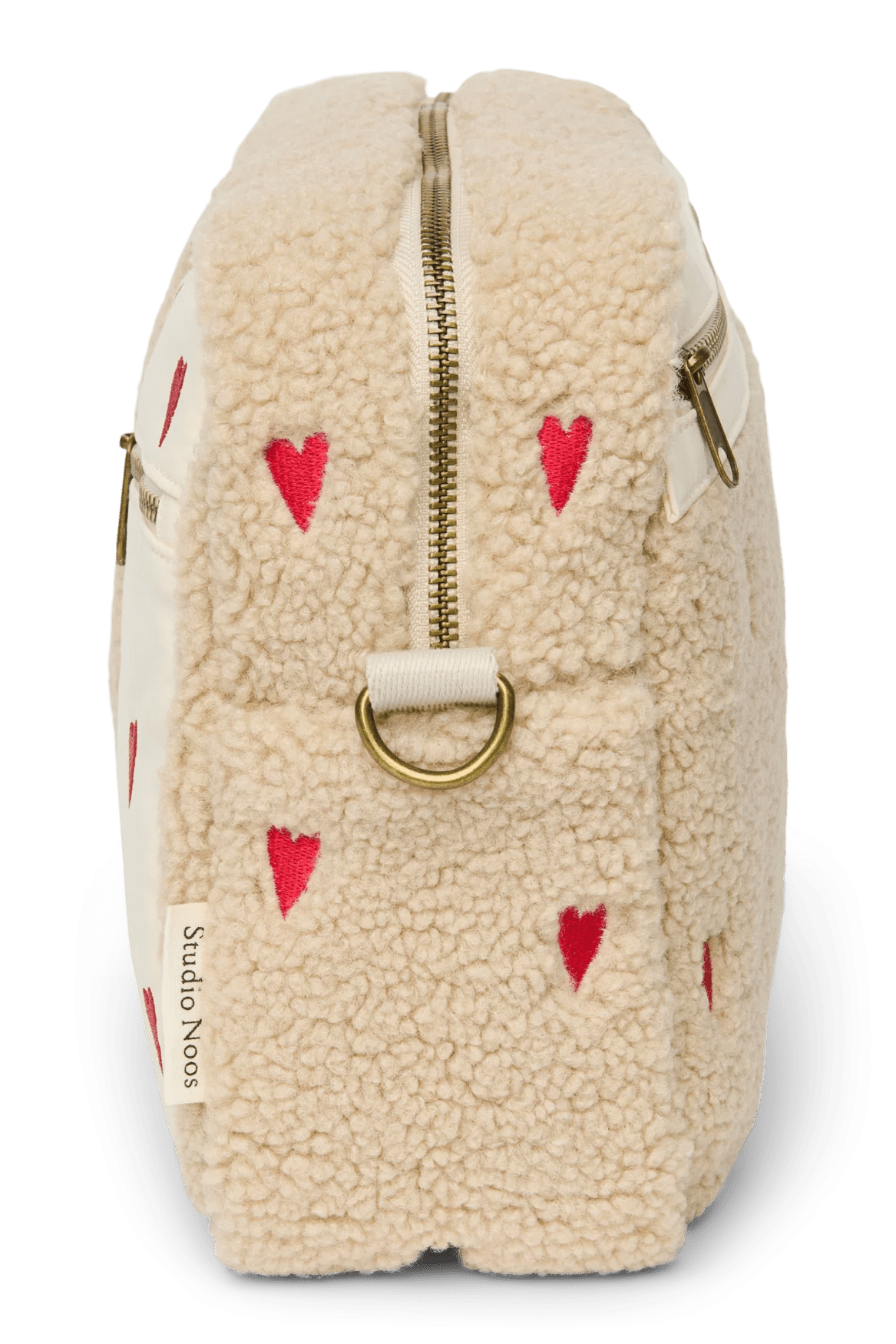 Přebalovací organizér STUDIO NOOS Ecru Teddy Hearts | Lavly.cz