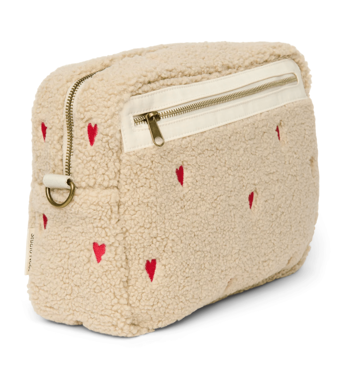 Přebalovací organizér STUDIO NOOS Ecru Teddy Hearts | Lavly.cz