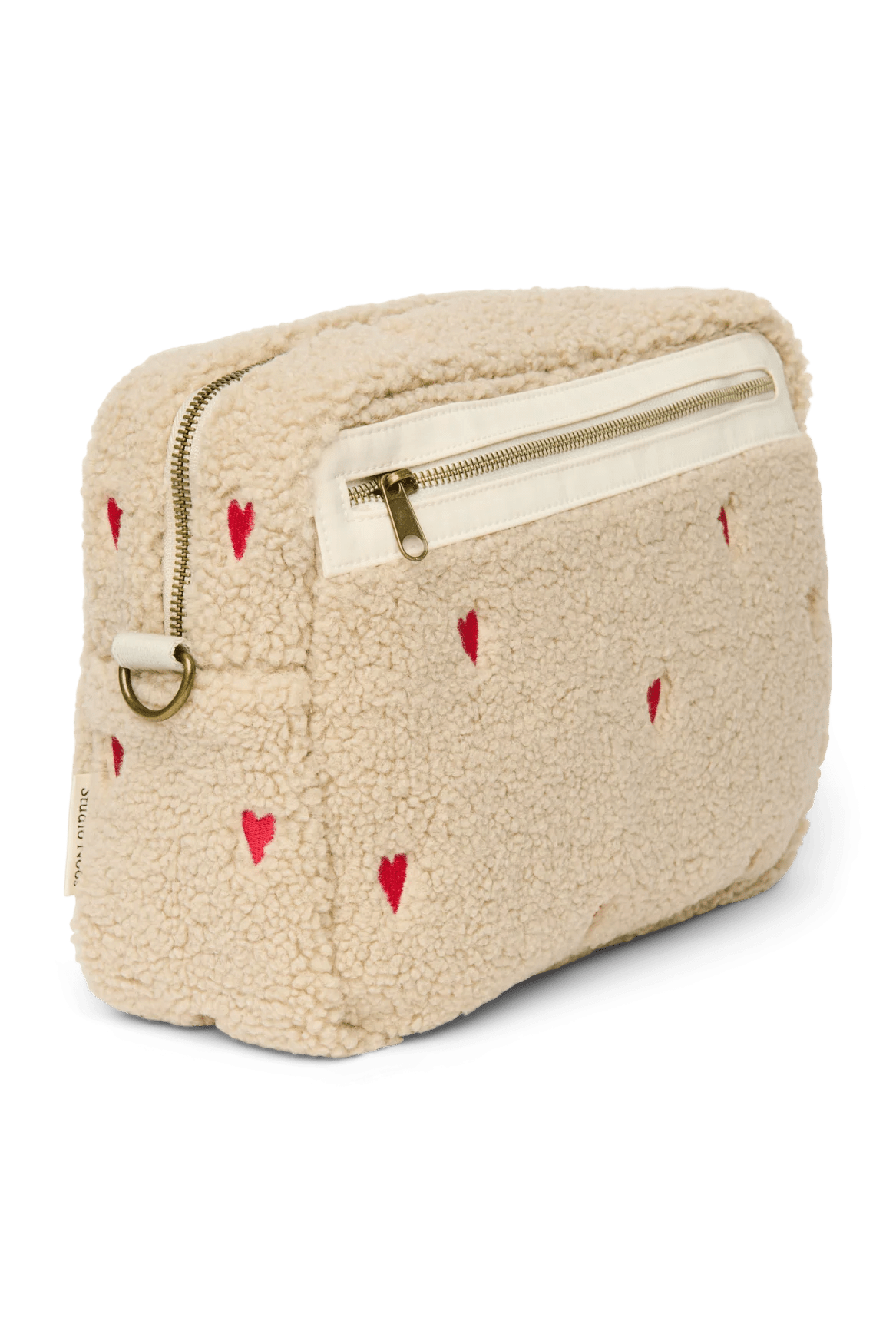 Přebalovací organizér STUDIO NOOS Ecru Teddy Hearts | Lavly.cz