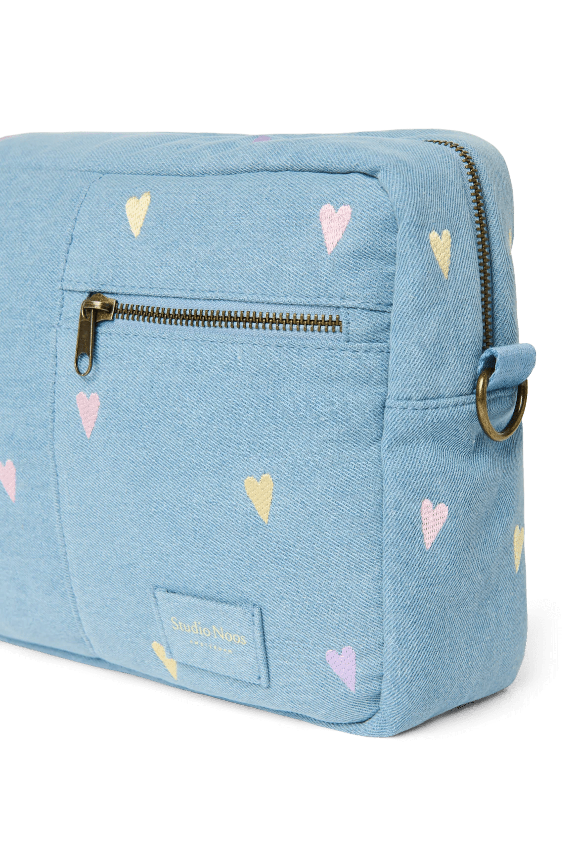 Přebalovací organizér STUDIO NOOS Light Blue Hearts Denim | Lavly.cz