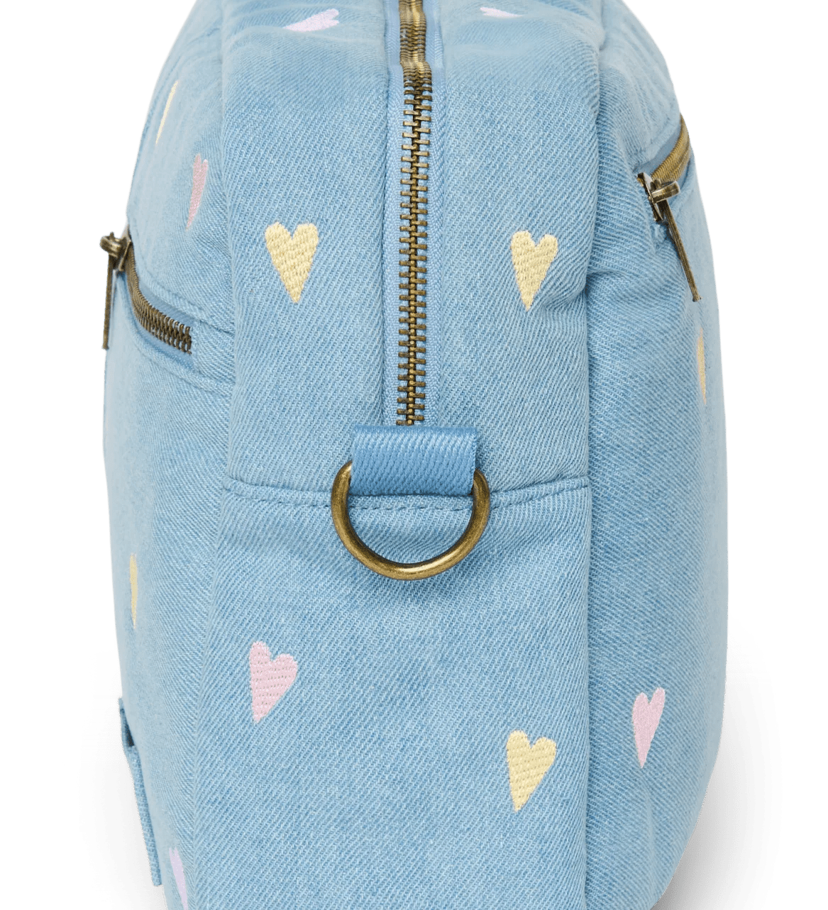 Přebalovací organizér STUDIO NOOS Light Blue Hearts Denim | Lavly.cz