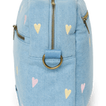 Přebalovací organizér STUDIO NOOS Light Blue Hearts Denim | Lavly.cz
