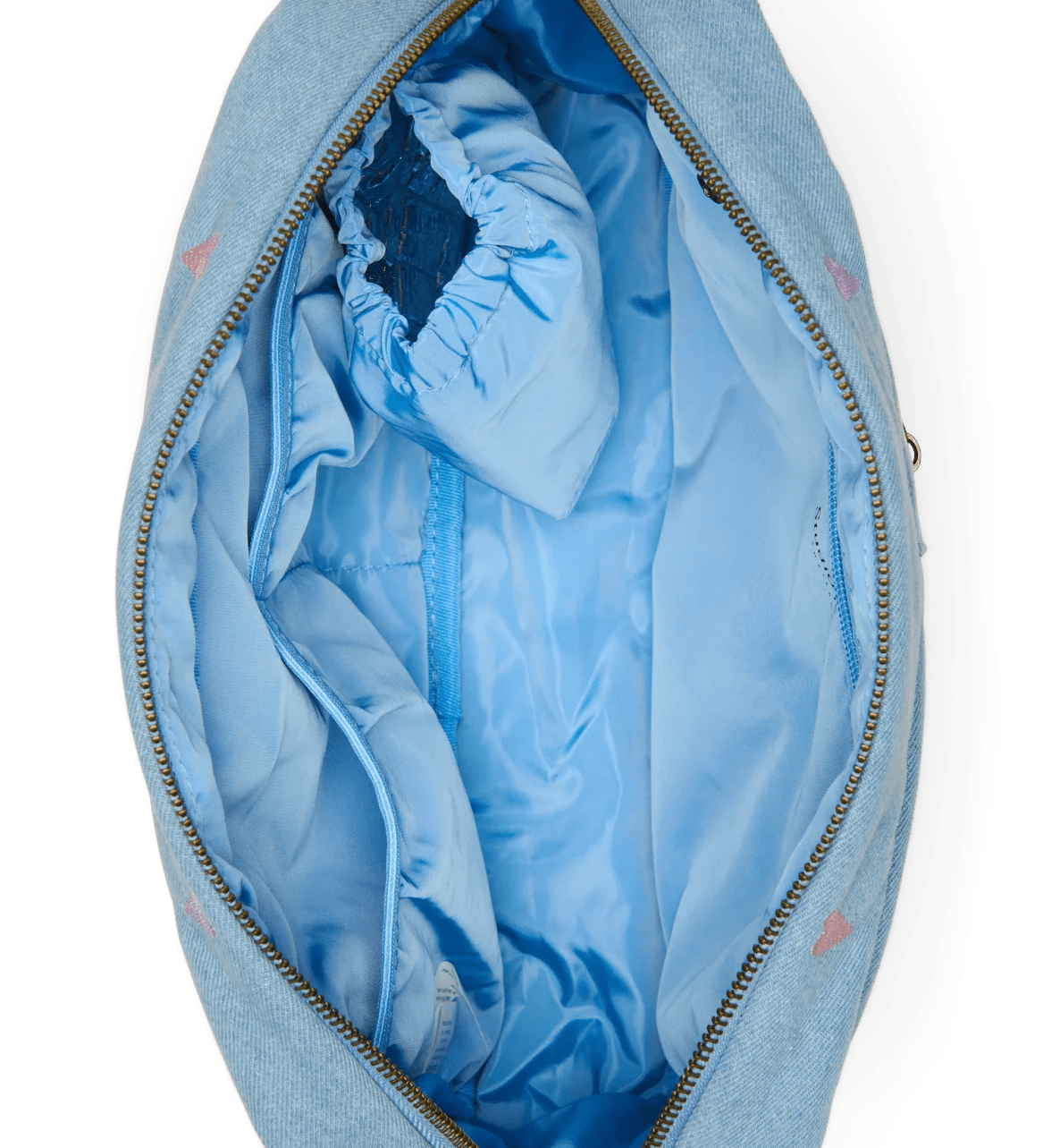 Přebalovací organizér STUDIO NOOS Light Blue Hearts Denim | Lavly.cz
