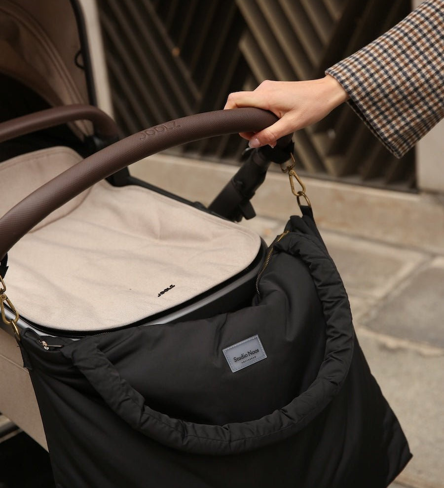 Přebalovací taška STUDIO NOOS Black Puffy | Lavly.cz