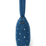 Přebalovací taška STUDIO NOOS Dark Blue White Hearts Denim | Lavly.cz