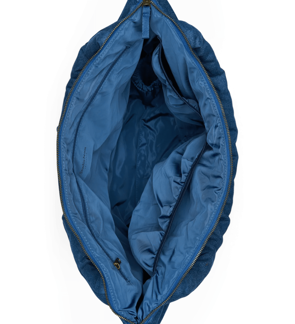 Přebalovací taška STUDIO NOOS Dark Blue White Hearts Denim | Lavly.cz
