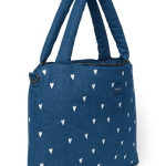 Přebalovací taška STUDIO NOOS Dark Blue White Hearts Denim | Lavly.cz