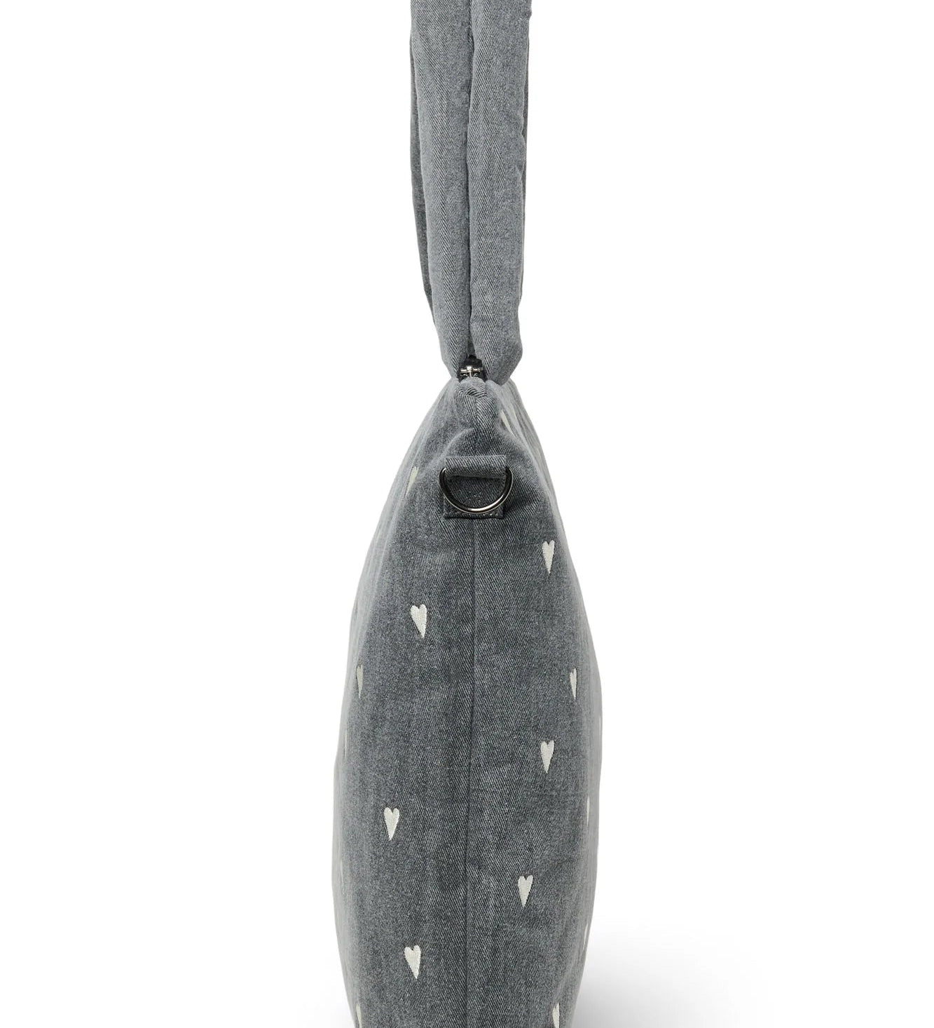 Přebalovací taška STUDIO NOOS Grey Denim Hearts | Lavly.cz