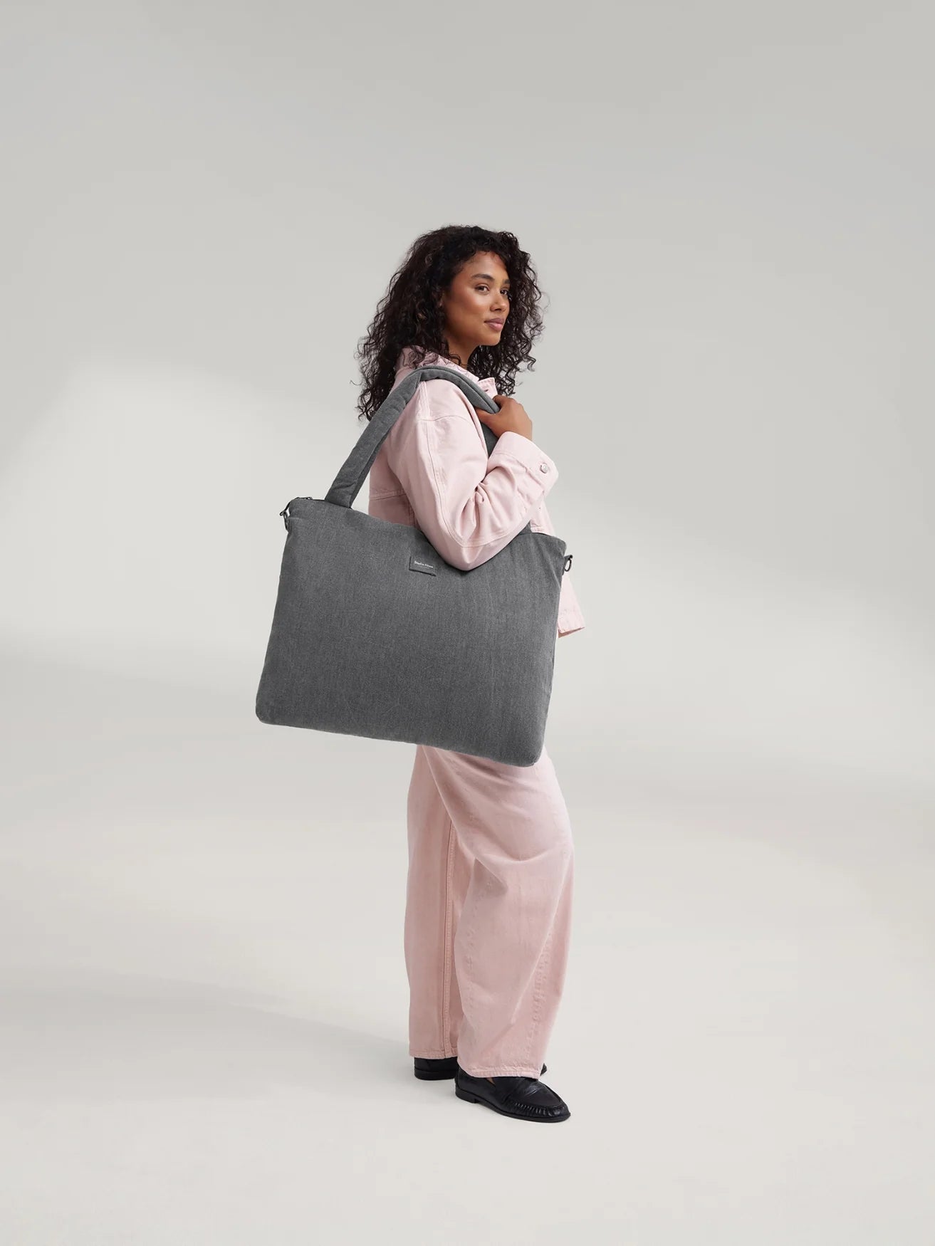 Přebalovací taška STUDIO NOOS Grey Denim | Lavly.cz