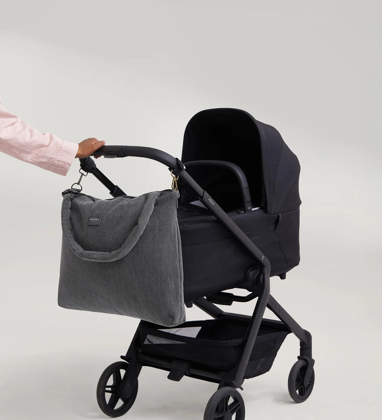 Přebalovací taška STUDIO NOOS Grey Denim | Lavly.cz