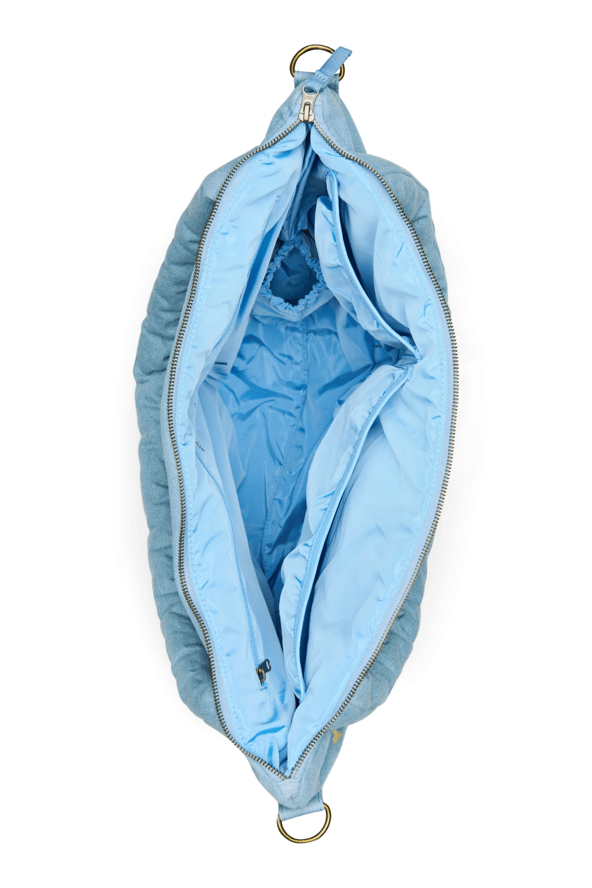 Přebalovací taška STUDIO NOOS Light Blue Hearts Denim | Lavly.cz