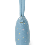 Přebalovací taška STUDIO NOOS Light Blue Hearts Denim | Lavly.cz