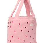 Přebalovací taška STUDIO NOOS Light Pink Teddy Hearts | Lavly.cz