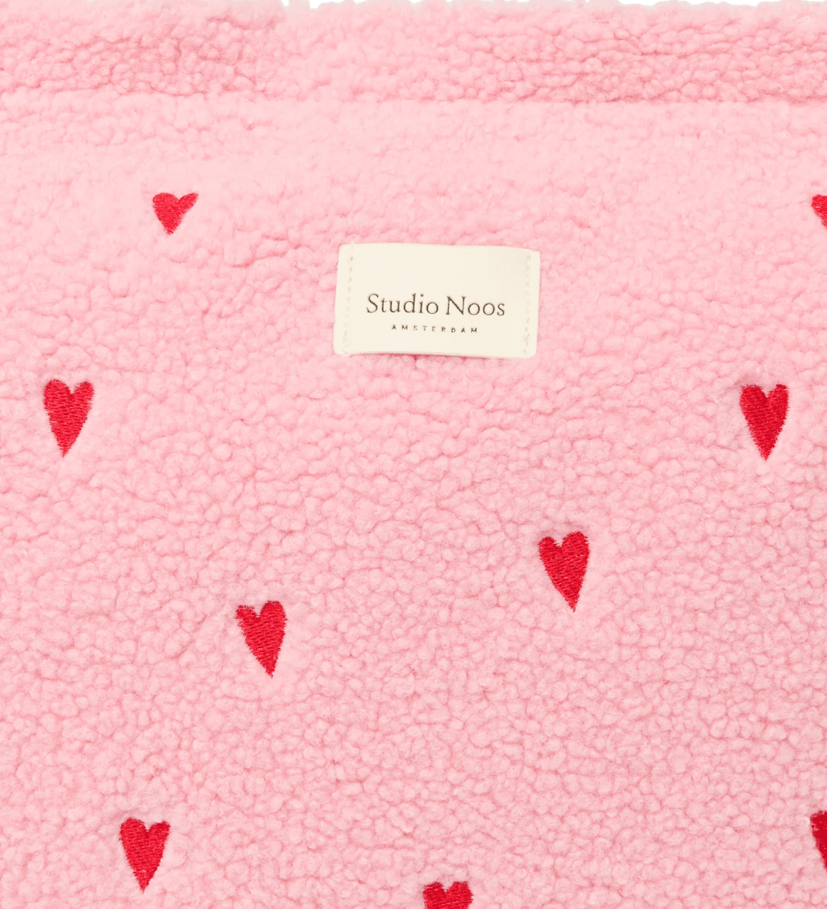 Přebalovací taška STUDIO NOOS Light Pink Teddy Hearts | Lavly.cz