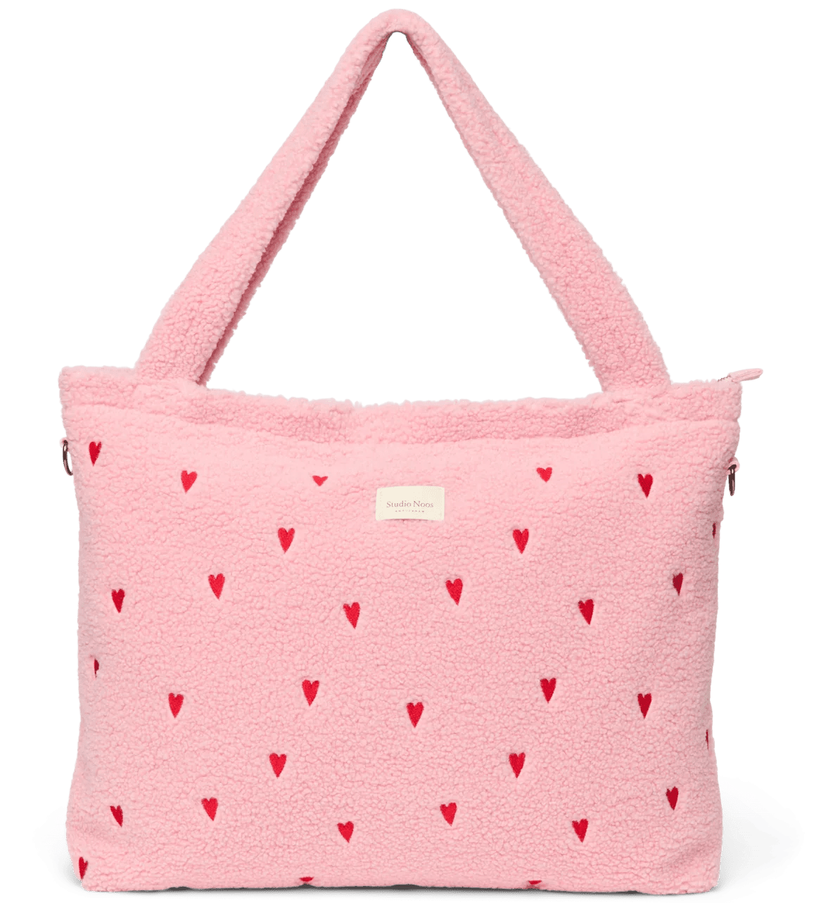 Přebalovací taška STUDIO NOOS Light Pink Teddy Hearts | Lavly.cz