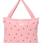 Přebalovací taška STUDIO NOOS Light Pink Teddy Hearts | Lavly.cz