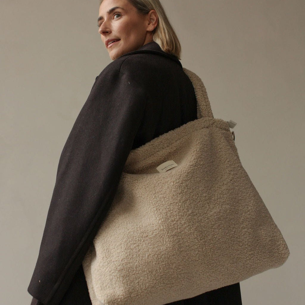 Přebalovací taška STUDIO NOOS Teddy Ecru | Stylové doplňky pro děti a ženy | Lavly.cz