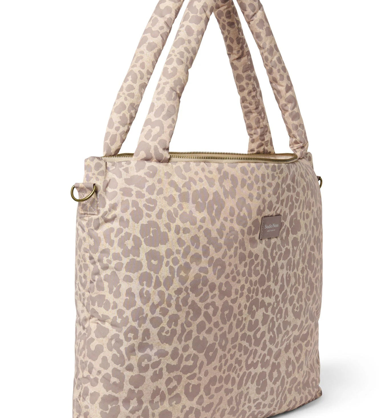 Přebalovací taška STUDIO NOOS Tonal Beige Leopard Puffy | Lavly.cz
