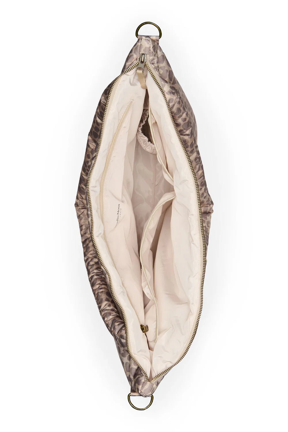 Přebalovací taška STUDIO NOOS Tonal Beige Leopard Puffy | Lavly.cz