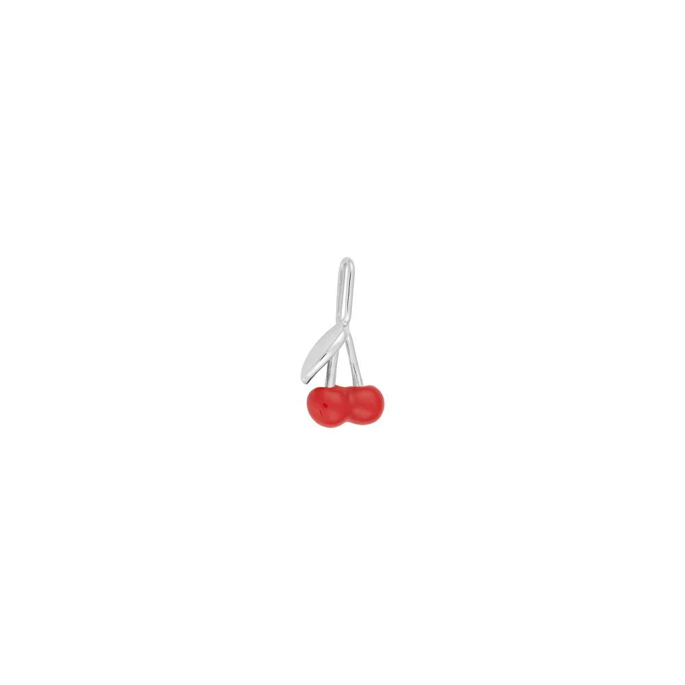 Přívěsek DESIGN LETTERS Darling Charm Cherry Stříbro | Lavly.cz