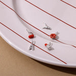 Přívěsek DESIGN LETTERS Darling Charm Rosette Stříbro | Lavly.cz