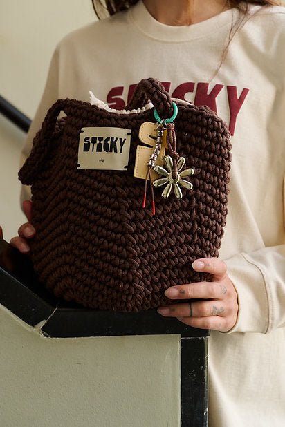 Přívěsek na tašku / klíče THE STICKY SIS CLUB Marzipan | Lavly.cz