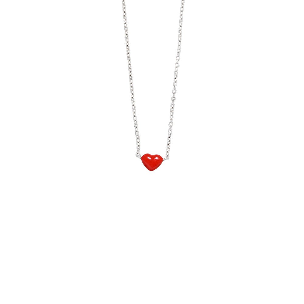 Řetízek DESIGN LETTERS Little Big Love Stříbro | Stylové doplňky pro děti a ženy | Lavly.cz