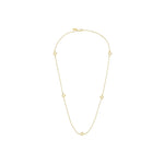 Řetízek DESIGN LETTERS Ruth s očky na přívěsky Zlato | Lavly.cz