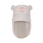 Rychleschnoucí klobouk SPF40 KONGES SLOJD Aster Stripe Bluie | Lavly.cz