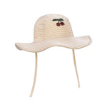 Rychleschnoucí letní klobouk KONGES SLOJD Jade Rose Stripe | Lavly.cz