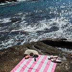Rychleschnoucí plážová osuška DOCK & BAY Phi Phi Pink | Lavly.cz