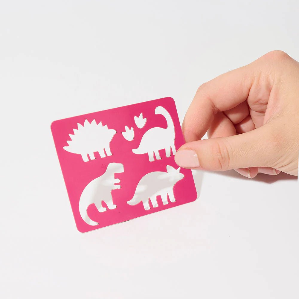 Šablona na malování na obličej a tělo SISI La Paillette Dino | Lavly.cz