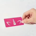 Šablona na malování na obličej a tělo SISI La Paillette Unicorn | Lavly.cz