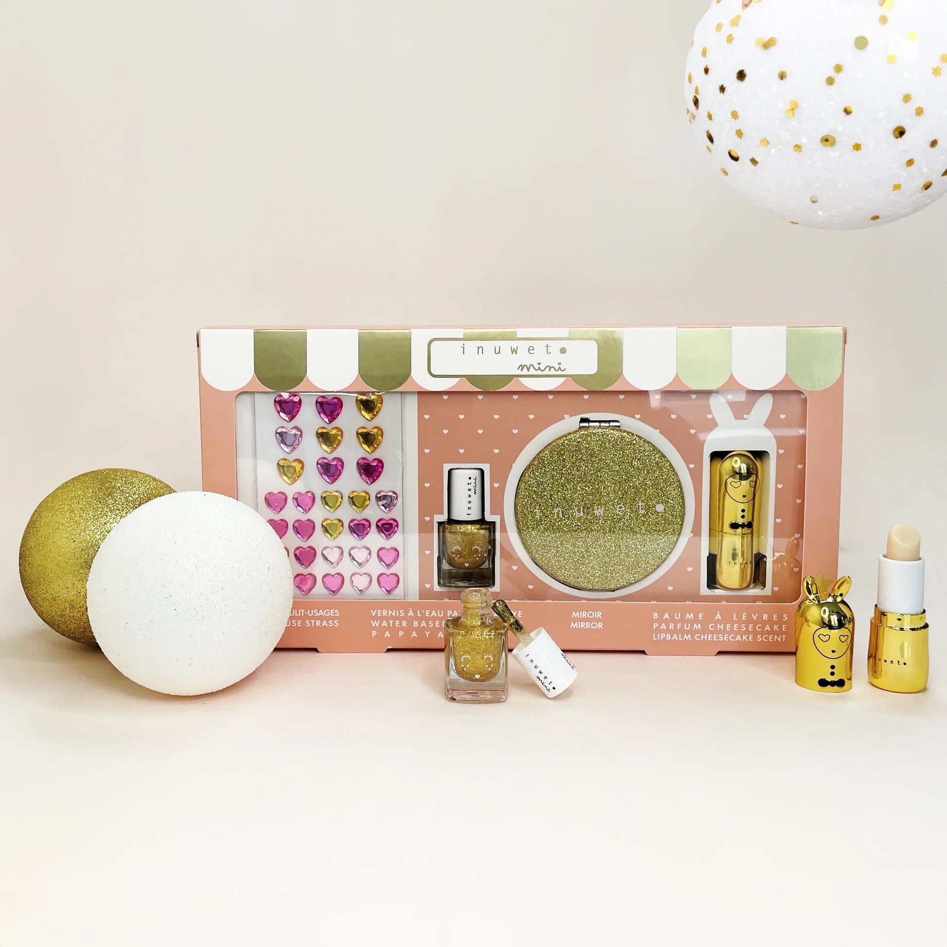 Sada INUWET Glitter Gold Box | Lavly.cz
