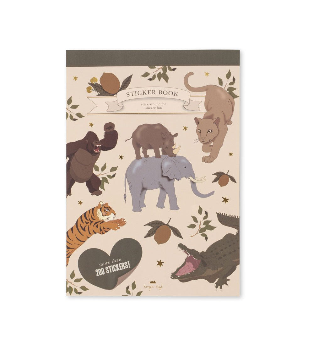 Samolepky A Sticker Day KONGES SLOJD Tiger | Stylové doplňky pro děti a ženy | Lavly.cz