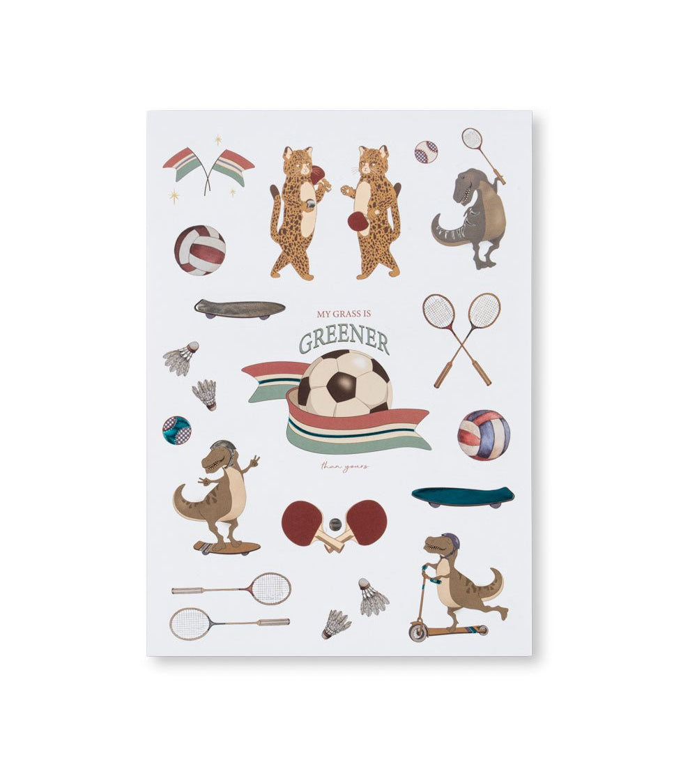 Samolepky A Sticker Day KONGES SLOJD Tiger | Stylové doplňky pro děti a ženy | Lavly.cz