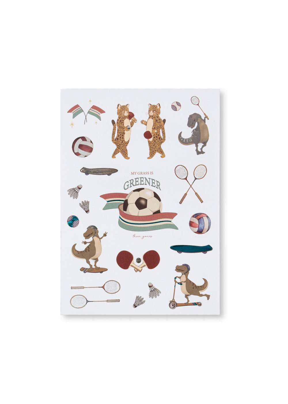 Samolepky A Sticker Day KONGES SLOJD Tiger | Stylové doplňky pro děti a ženy | Lavly.cz