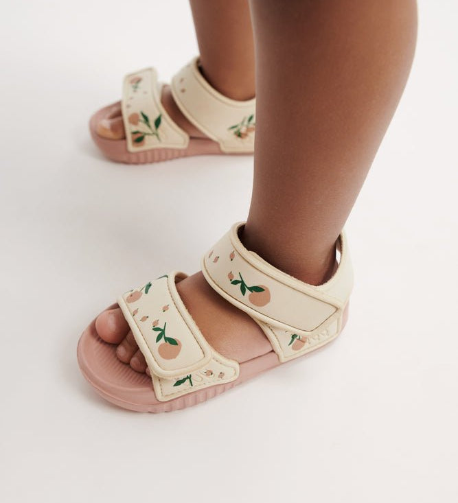 Sandály LIEWOOD Blumer Peach / Sea Shell | Stylové doplňky pro děti a ženy | Lavly.cz