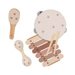 Set čtyř hudebních nástrojů KONGES SLOJD Cherry Glossy | Stylové doplňky pro děti a ženy | Lavly.cz
