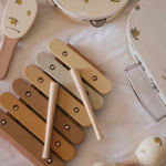 Set čtyř hudebních nástrojů KONGES SLOJD Lemon Glossy | Stylové doplňky pro děti a ženy | Lavly.cz